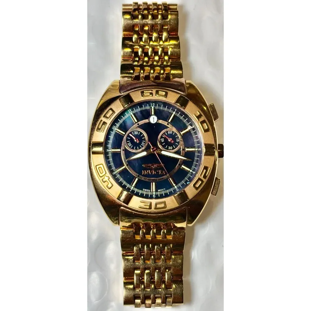 MEN’S INVICTA 3705 CHRONOGRAPH WATCH - FRESH BATTERY